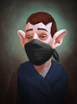 Portrait of Maz Spall