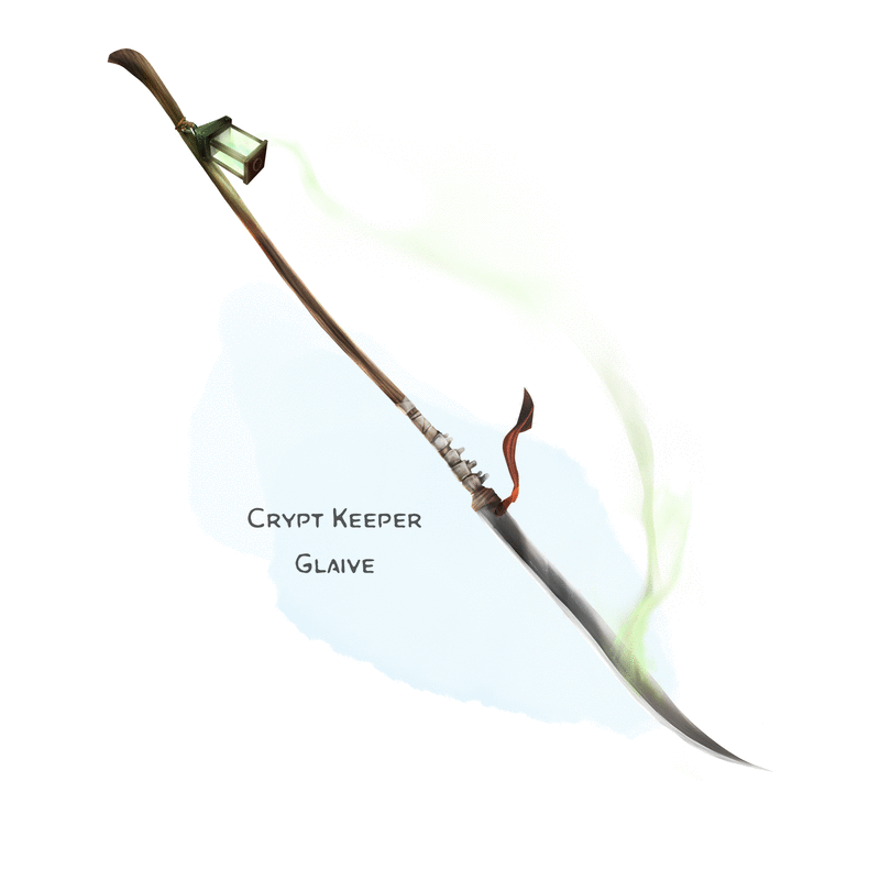 Illustration of Crypt Keeper Glaive